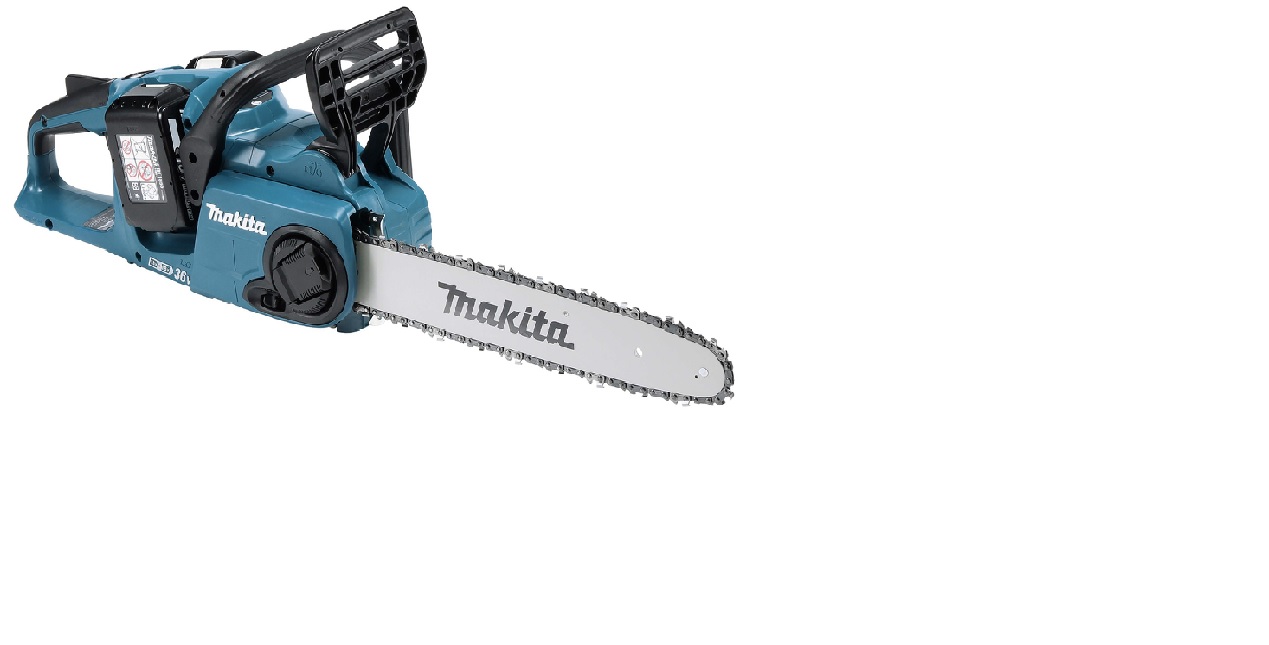 Makita Akku-Kettensäge DUC353PT4 inkl. 4x BL1850B, Doppel- Schnellladegerät