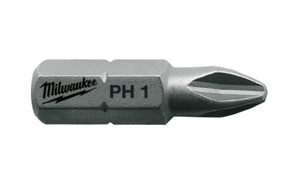 Milwaukee Schrauberbit PH1 PH1 / 25 mm