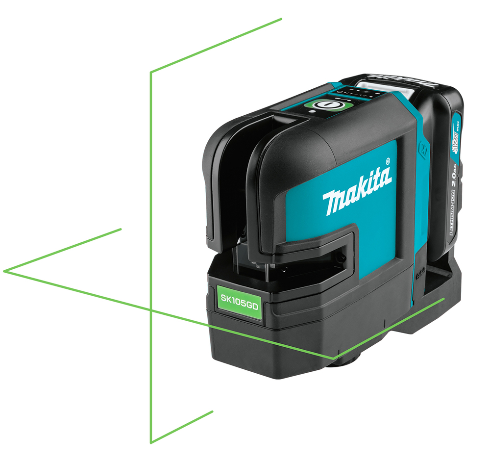 Makita Akku-Kreuz Linienlaser grün SK105GDZ 