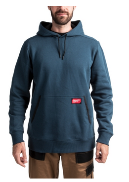 Milwaukee WHMWBLU leichter Arbeits-Kapuzen-Pullover blau