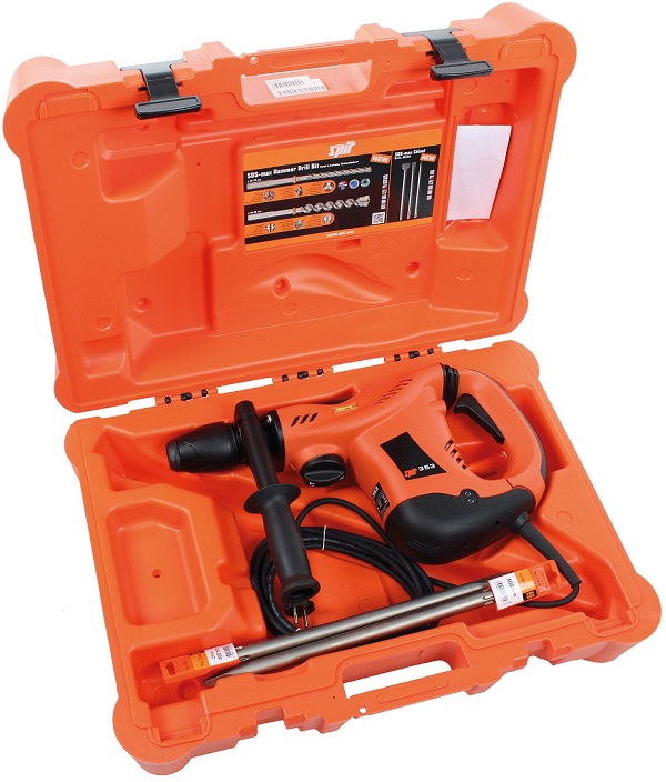 Spit 353 Bonuspack SDS Max Kombihammer 1100W + Spitz- Flachmeissel 400mm