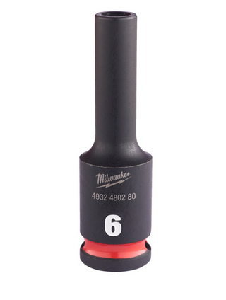 Milwaukee SHOCKWAVE Schlagnuss 3/8" lang 6 x 65 mm