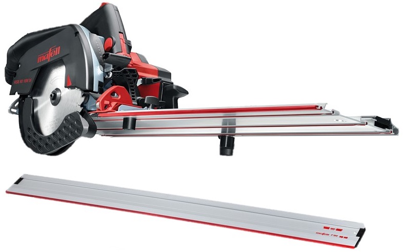 Mafell Akku-Kappschienen-Säge KSS 60 18M bl im Transportkoffer Aktions-Paket