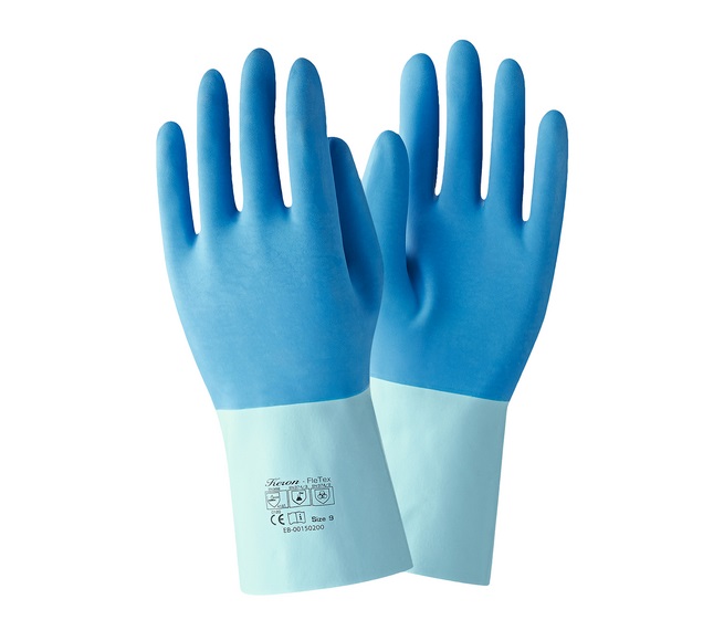 Latexhandschuh blau