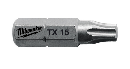 Milwaukee Schrauberbit TX10 TX10 / 25 mm