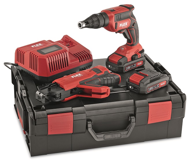 Flex DW 45 18.0-EC M/2.5 Set Akku Trockenbauschrauber