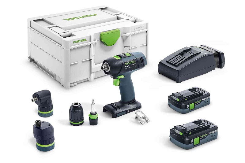 Festool Akku-Bohrschrauber T 18+3 HPC 4,0 I-Set