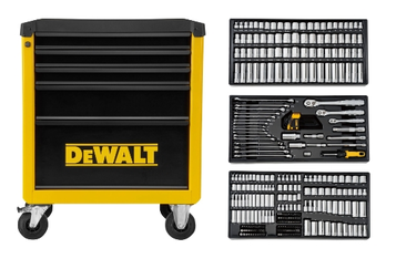 Dewalt Werkzeugwagen inkl. 3 Werkzeugmodulen DWHT50001-1