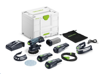 Festool Akku-Exzenterschleifer ETSC 125 3,0 I-Set