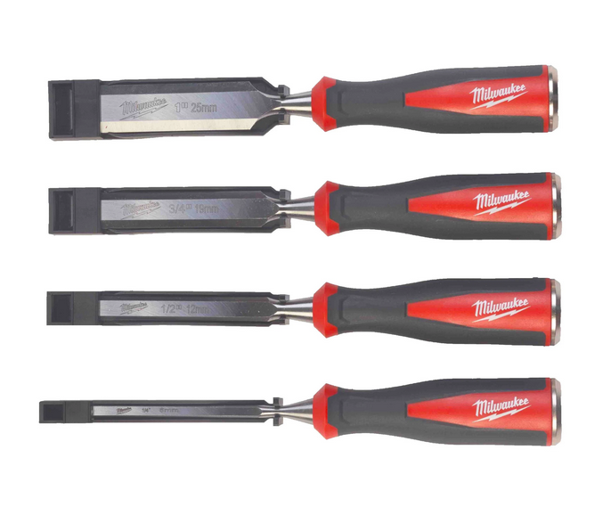 Milwaukee Stechbeitel-Set 4-tlg. 