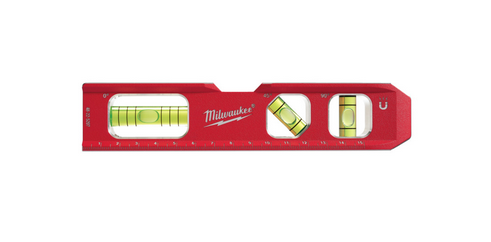 Milwaukee Wasserwaage Torpedo kompakt 45° 17 cm lang magnetisch