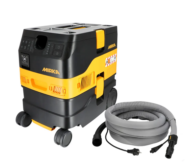 Mirka Dexos 1217 M AFC Industrie-Staubsauger inkl. Manschetten-Kit