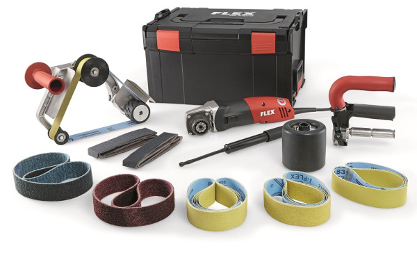 Flex BSE 14-3 INOX Set 230/CEE Satiniermaschine 