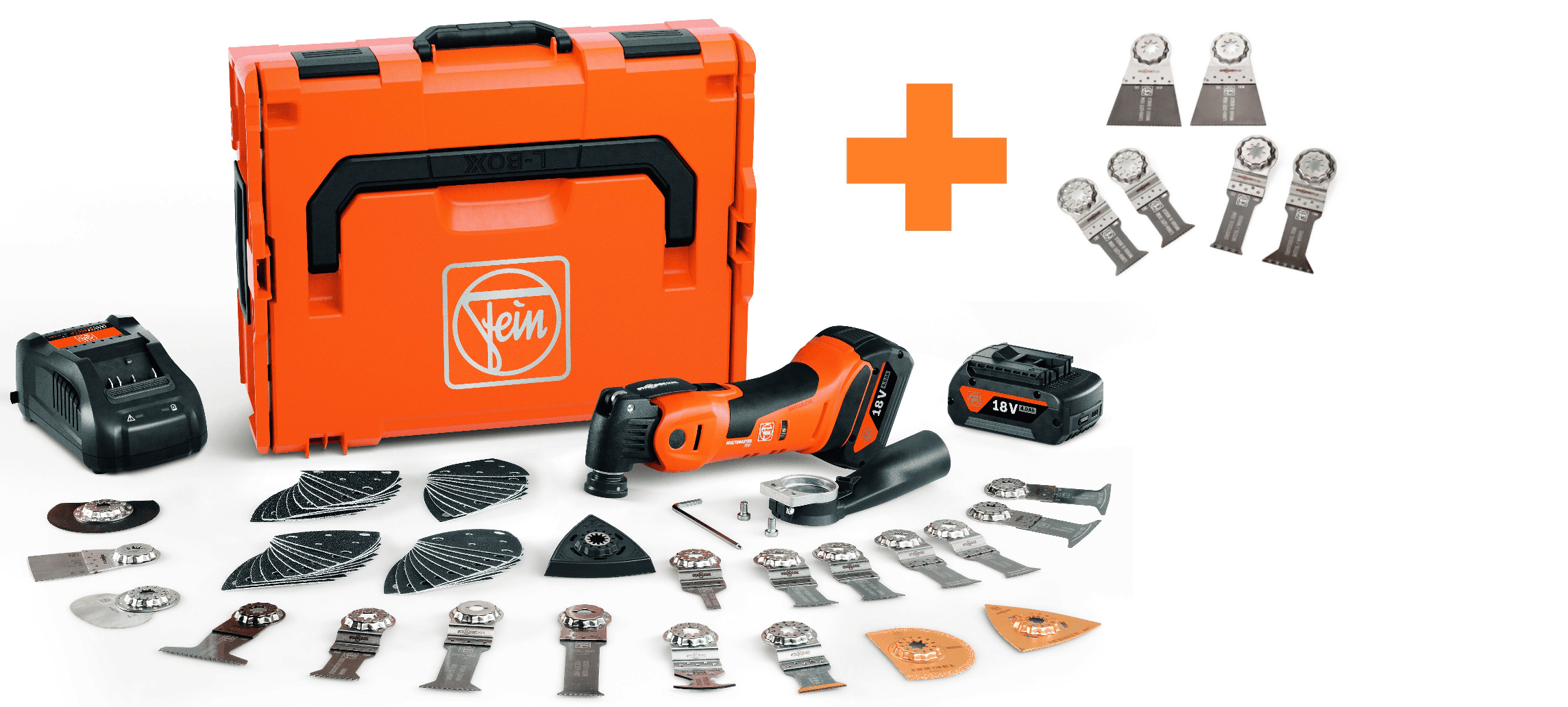 Fein Aktion Akku - MULTIMASTER AMM 700 Max Top 4.0Ah AS + ZUBEHÖR