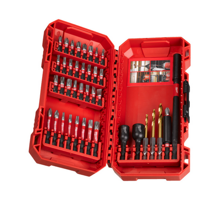 Milwaukee SHOCKWAVE Set Bohren & Schrauben 40-teilig