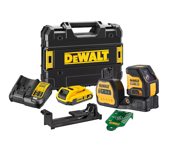 Dewalt DCE088D1G18-QW Kreuzlinien-Laser Gruen, 18V 