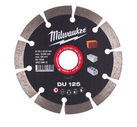 Mikwaukee Diamanttrennscheibe DU 125 mm Universal