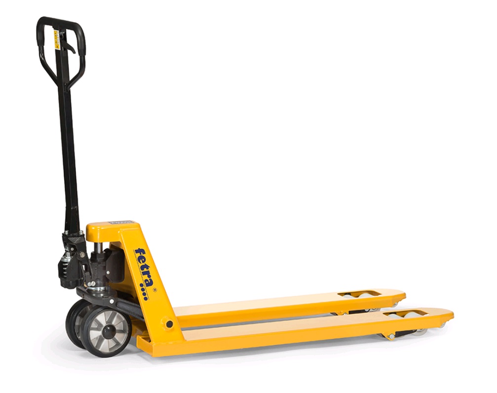 Fetra Gabelhubwagen mit 2500 kg Tragkraft und einer Elastic-Vollgummi Bereifung 2116