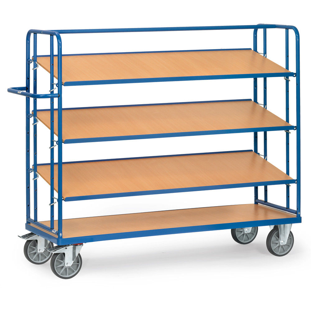 Fetra Etagenwagen 4256 mit 4 Böden Ladefläche 1.650 x 610 mm