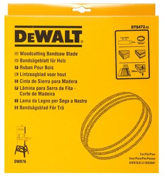 Dewalt Bandsaegebl 2215x6x0,6mm 1,4mm DT8475-QZ