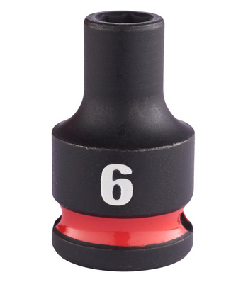 Milwaukee SHOCKWAVE Schlagnuss 3/8" kurz 