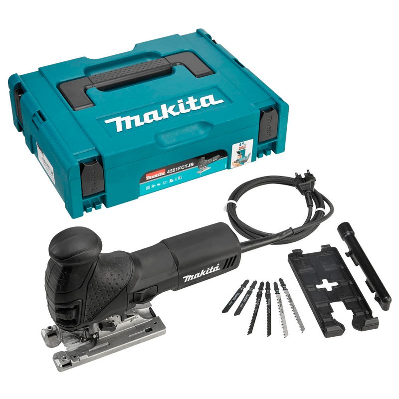 Makita Elektronik-Pendelhubstichsäge 4351FCTJB im Makpac 1; Edition black