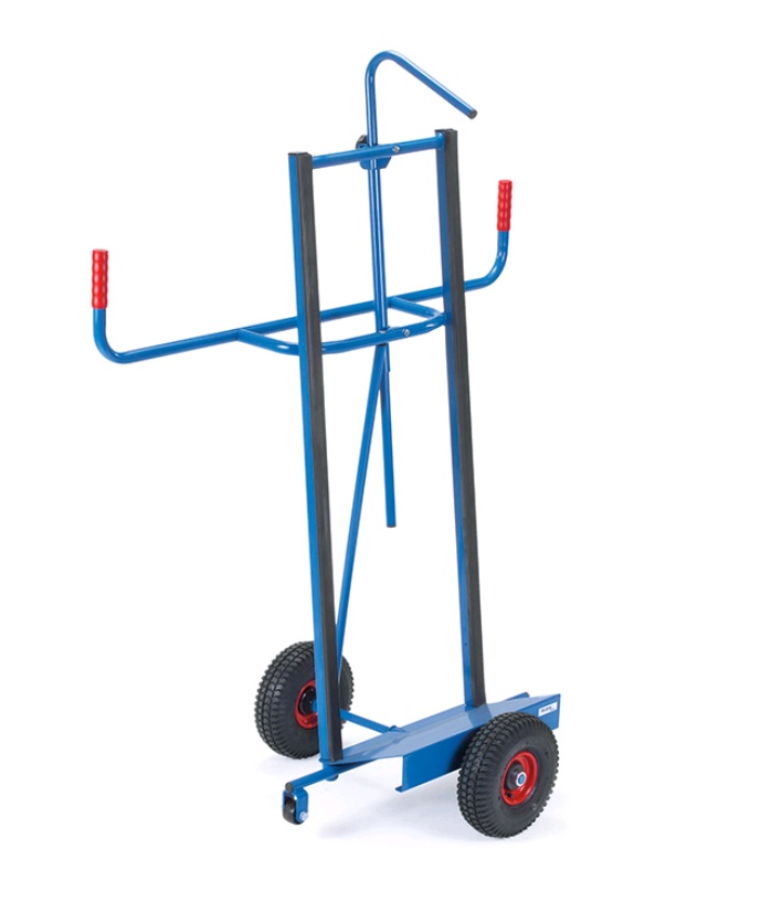 Fetra Plattenkarre zum Längstransport von großen Platten mit Luftbereifung 2076