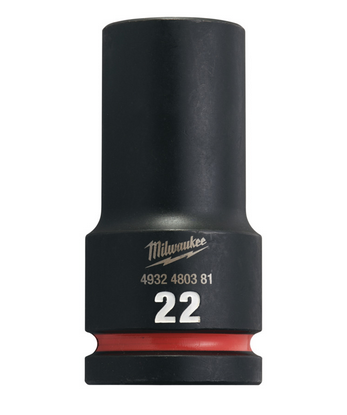 Milwaukee SHOCKWAVE Schlagnuss 3/4" lang 22 x 90 mm