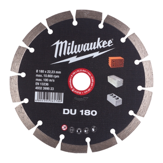 Milwaukee Diamanttrennscheibe DU 180 mm Universal