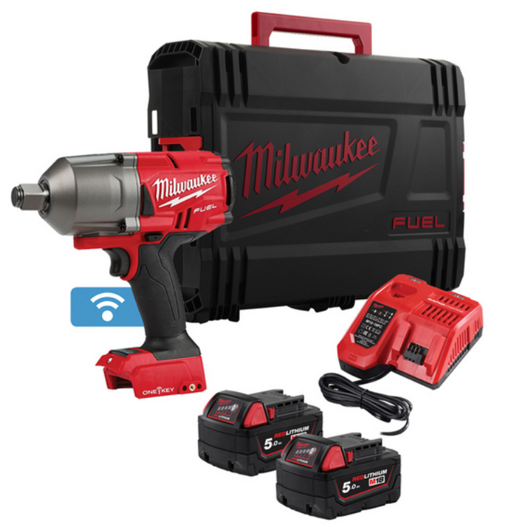 Milwaukee Akku-Schlagschrauber M18ONEFHIWF34-502X 3/4'' (mit 2 Akkus & Ladegerät)