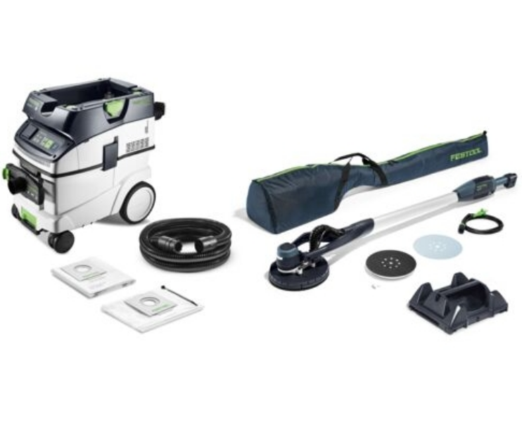 Festool Langhalsschleifer- und Sauger-Set PLANEX LHS-E 225/CTL 36-Set