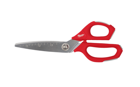 Milwaukee Arbeitsschere gerade 230mm Eisenkarbid-Schneiden für maximale Standzeit.