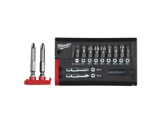 Milwaukee Schrauberbitkassette 12-tlg. SL/PH/PZ 