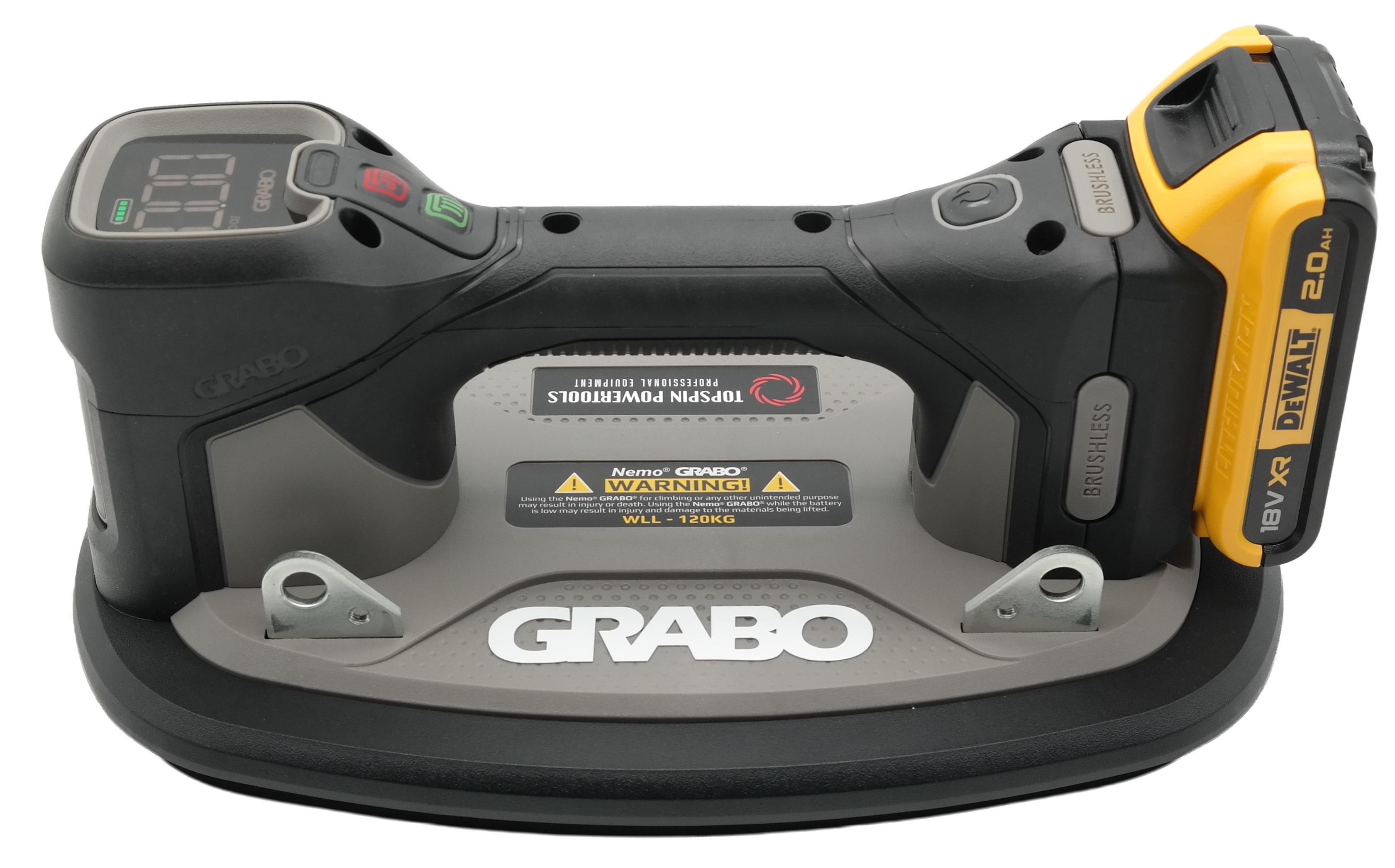 GRABO Brushless in Nylontasche für Dewalt 18V Akku