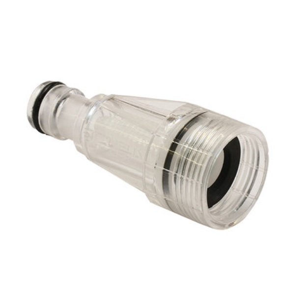 Kränzle Wasserfilter klarsicht, E: Stecknippel, A: 3/4 IG