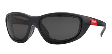 Milwaukee Premium Schutzbrille polarisiert getönt, mit abnehmbarer Schaumstoffauflage
