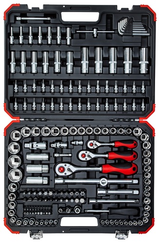 Gedore Steckschlüssel-Satz 1/2"-3/8"-1/4"