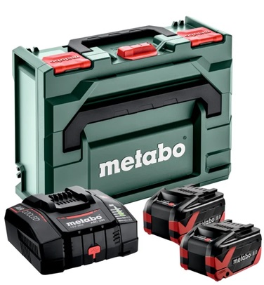 Metabo Basis Set 2x Akku 8Ah, Ladegerät und Koffer